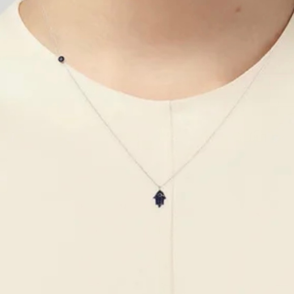 Alemdara Altan Hand of Hamsa Necklace - Picture 8 of 9